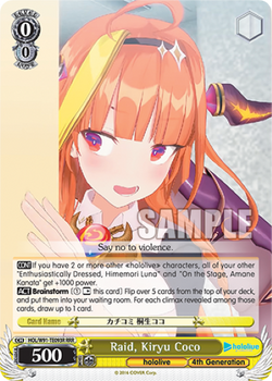 Raid, Kiryu Coco (RRR) - HOL/W91-TE093R