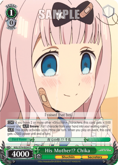 His Mother!? Chika