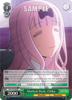 Marked Deck, Chika