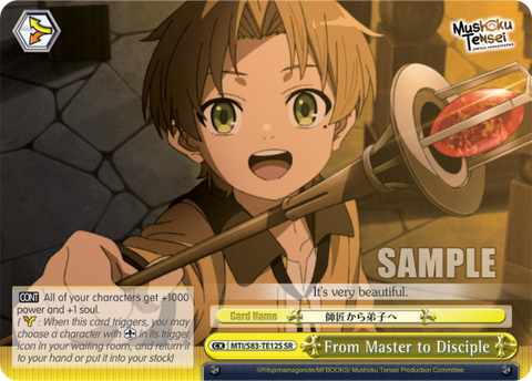From Master to Disciple (SR) - MTI/S83-TE12S