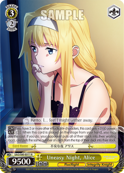 Uneasy Night, Alice