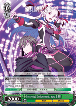 Unexpected Reinforcements, Yuna & Eiji