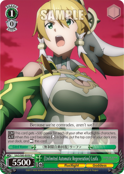 《Unlimited Automatic Regeneration》Leafa
