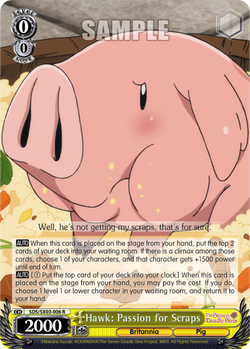 Hawk: Passion for Scraps