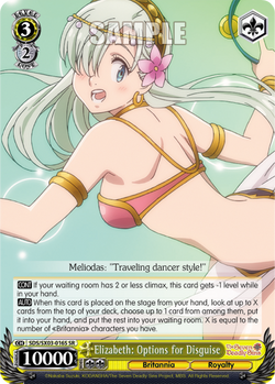 Elizabeth: Options for Disguise (SR)