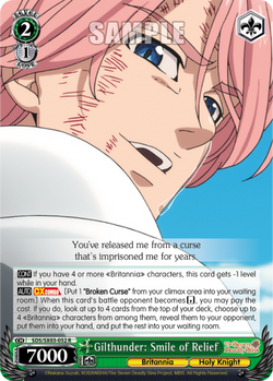 Gilthunder: Smile of Relief