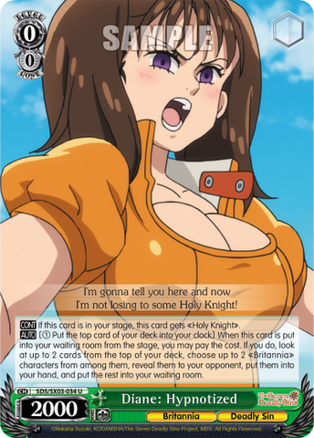 Diane: Hypnotized