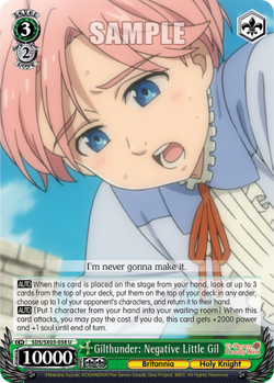 Gilthunder: Negative Little Gil