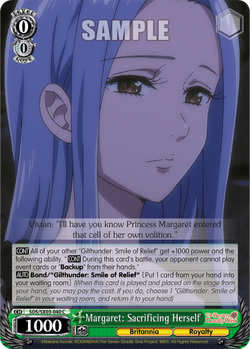 Margaret: Sacrificing Herself