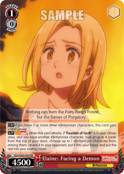 Elaine: Facing a Demon