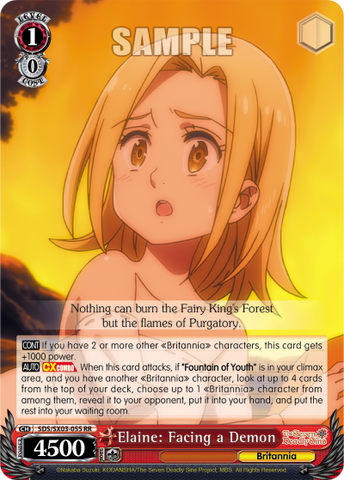 Elaine: Facing a Demon