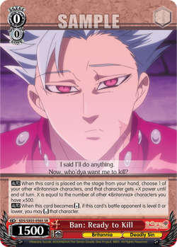 Ban: Ready to Kill (SR)
