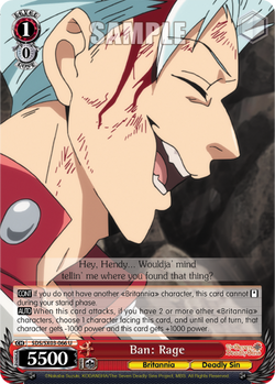 Ban: Rage