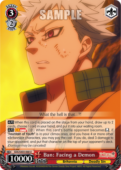 Ban: Facing a Demon