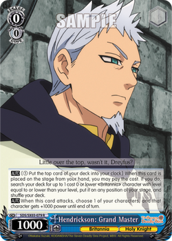 Hendrickson: Grand Master