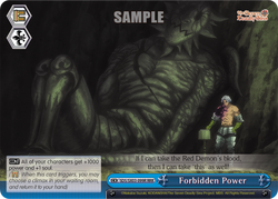 Forbidden Power (RRR)