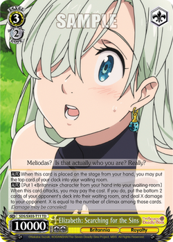 Elizabeth: Searching for the Sins