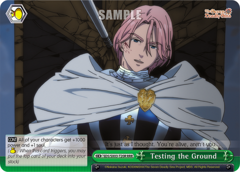 Testing the Ground (RRR)