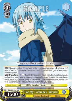 For My Comrades, Rimuru