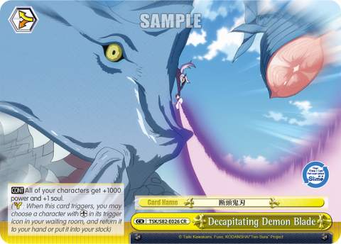 Decapitating Demon Blade