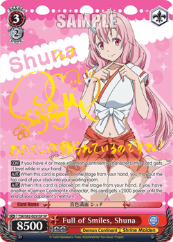Full of Smiles, Shuna (SP)