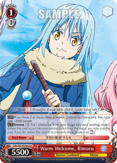 Warm Welcome, Rimuru (SR)