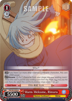 Warm Welcome, Rimuru