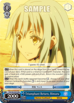 Triumphant Return, Rimuru