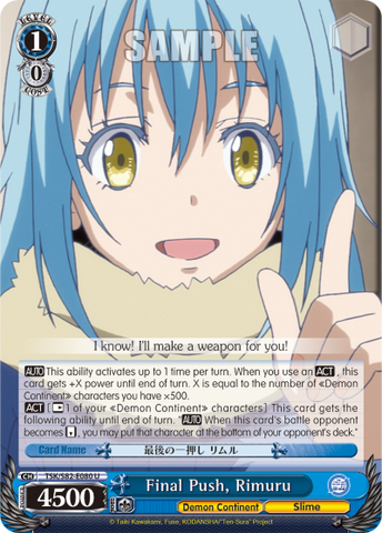 Final Push, Rimuru