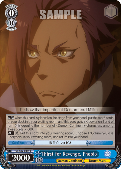 Thirst for Revenge, Phobio