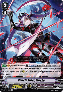 Cuticle Killer, Mirche