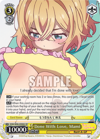 Done With Love, Mami (SR) - KNK/W86-E006S