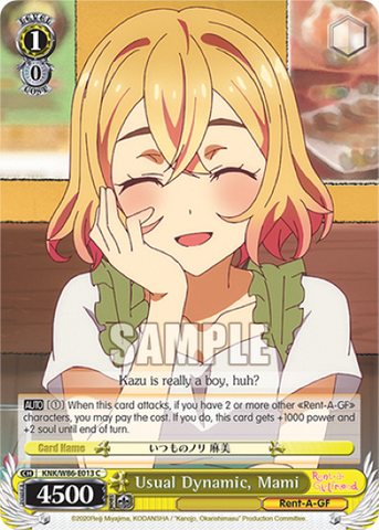 Usual Dynamic, Mami - KNK/W86-E013