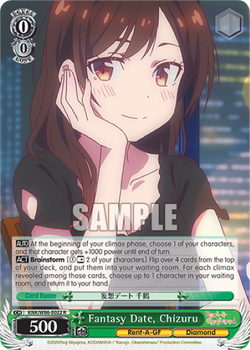 Fantasy Date, Chizuru - KNK/W86-E022