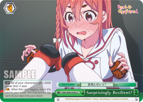 Surprisingly Resilient? - KNK/W86-E048