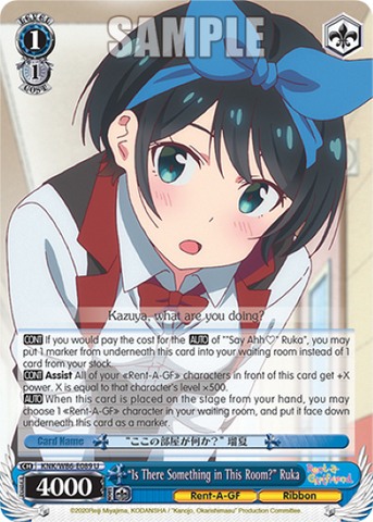 "Is There Something in This Room?" Ruka - KNK/W86-E089