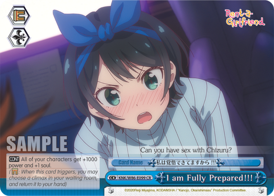 I am Fully Prepared!!! - KNK/W86-E099