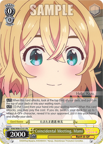 Coincidental Meeting, Mami - KNK/W86-E101
