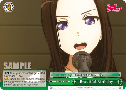 Beautiful Birthday (Foil) - BD/WE34-E24
