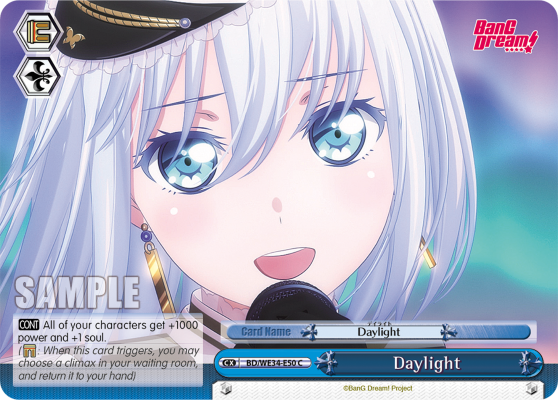 Daylight (Foil) - BD/WE34-E50