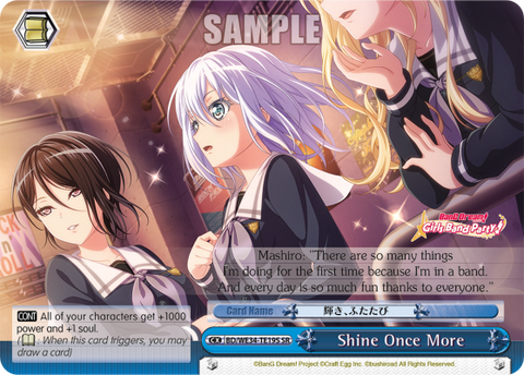Shine Once More (SR) - BD/WE34-TE19S