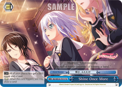 Shine Once More - BD/WE34-TE19
