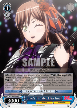 Live's Finale, Lisa Imai - BD/WE35-E45