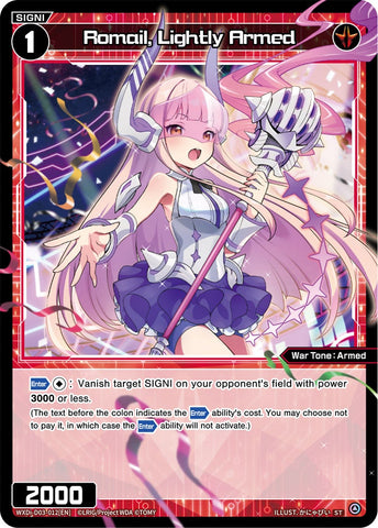 Romail, Lightly Armed - WXDi-D03-012[EN]