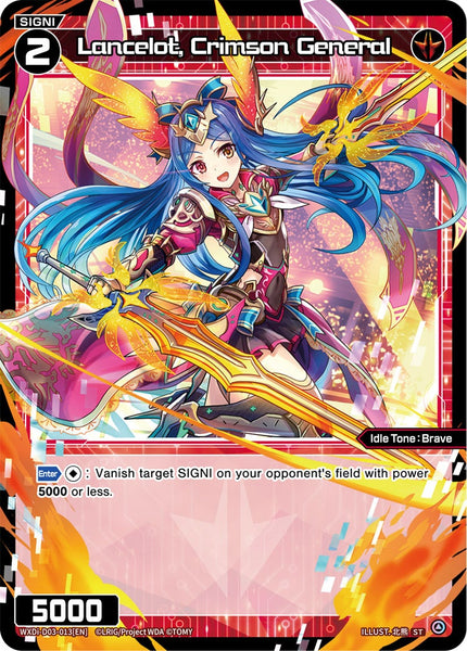 Lancelot, Crimson General - WXDi-D03-013[EN]