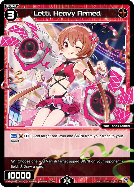 Letti, Heavy Armed - WXDi-D03-016[EN]