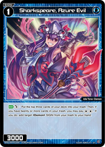 Sharkspeare, Azure Evil - WXDi-D05-012[EN]