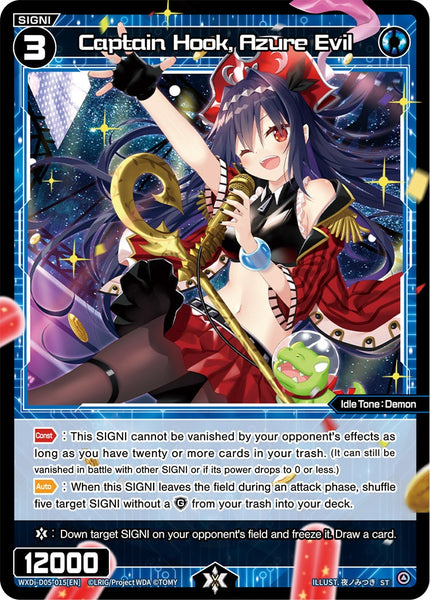 Captain Hook, Azure Evil - WXDi-D05-015[EN]