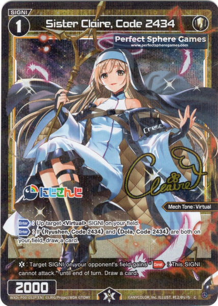 Sister Claire, Code 2434 (Foil) - WXDi-P00-052P[EN]