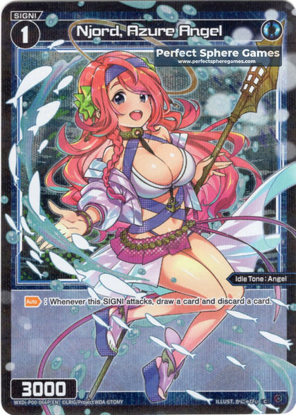 Njord, Azure Angel (Foil) - WXDi-P00-066P[EN]